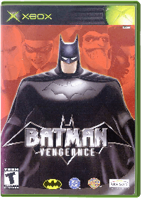 Batman Vengeance PAL Xbox PAL box art